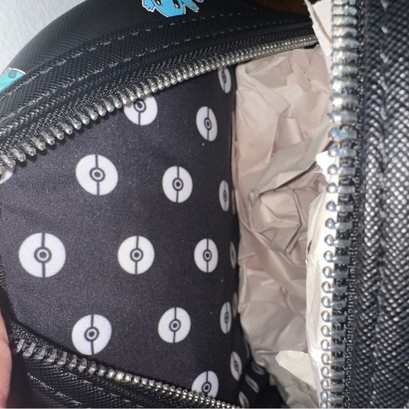 Loungefly Pokémon Nintendo Character Mini Backpack Black One Size - Picture 5 of 7